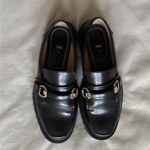 ZARA Lug sole loafer